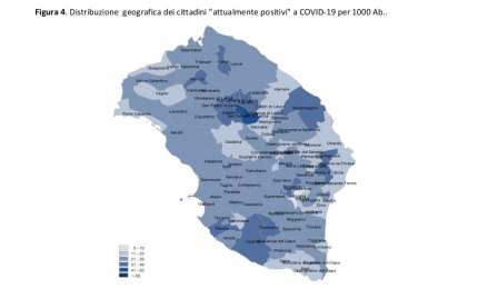 COVID-19. In deciso calo ma sempre molto alto il numero dei galatinesi attualmente positivi