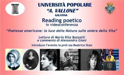 “Poetesse americane: la luce della Natura sulle ombre della Vita”
