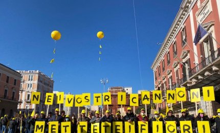 Allevatori, agricoltori e pescatori in piazza a Bari contro la guerra