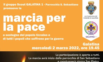 A Galatina gli Scout promuovono una Marcia per la Pace