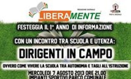 Presidi a confronto ad Aradeo per il primo anno di LiberaMente