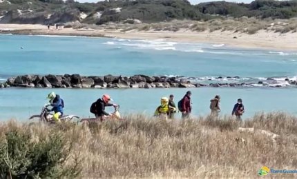 Torre Guaceto, motocross fra le dune. Una vergogna da fermare