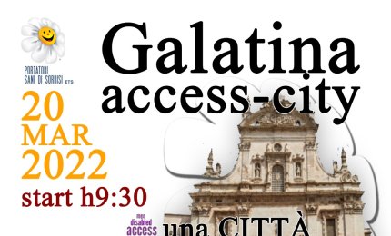 Access-city, una passeggiata(?) a Galatina per persone con disabilità