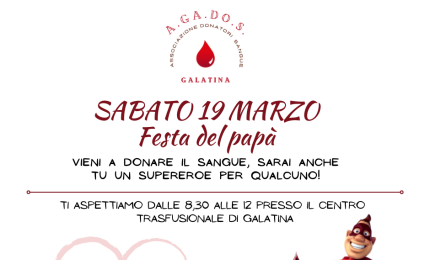 Donare il sangue con A.Ga.Do.S.