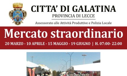 Mercato straordinario nel centro antico: rispettare le norme anticovid!