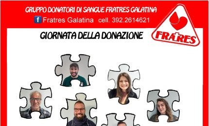 Donare il sangue a Galatina con la Fratres