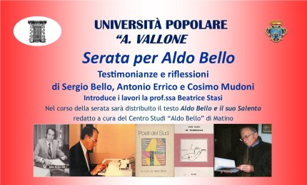 “Serata per Aldo Bello"
