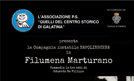 "Filumena Marturano" al Cavallino Bianco