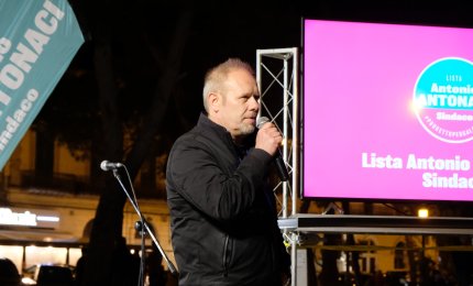 Flavio Carrozzo nella "Lista Antonio Antonaci Sindaco"