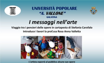 “I messaggi nell’arte” di Stefania Carofalo