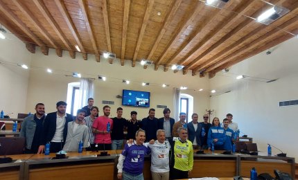 Gli atleti dell’Università del Salento / CUS Lecce a Cassino per i Campionati Nazionali Universitari
