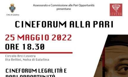 Cineforum "Legalità e Pari Opportunità"