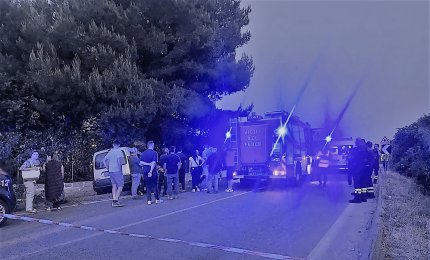 Impatto mortale sulla provinciale 352 Galatina Noha