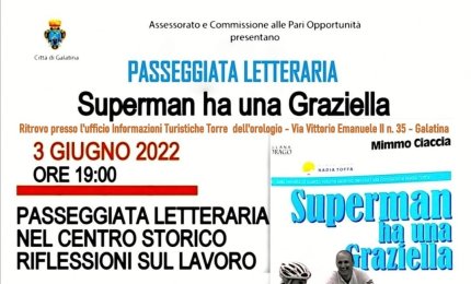 Salutarsi con una passeggiata letteraria