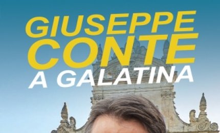 Giuseppe Conte a Galatina
