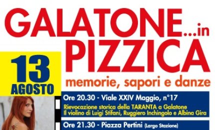 'Galatone ...in pizzica', "la taranta è arrivata da noi prima che a Melpignano"