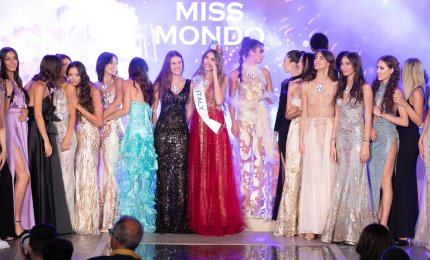 Nella finale di Miss Mondo l'Italia sarà rappresentata da Rebecca Arnone proclamata a Gallipoli