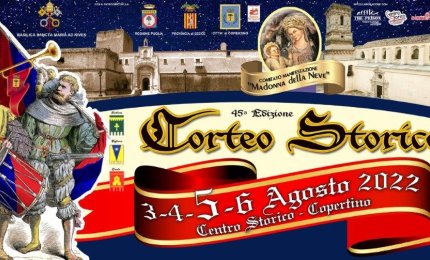 A Copertino il “Corteo storico Madonna della neve”