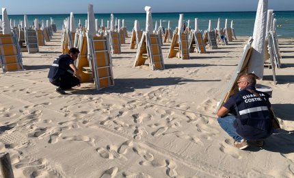 Controlli e sanzioni della Guardia Costiera di Gallipoli fra Ugento e Porto Cesareo