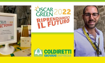 Al galatinese Marco Specchia l'Oscar all'innovazione di Coldiretti