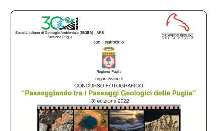 “Passeggiando tra i paesaggi geologici della Puglia”, un concorso fotografico