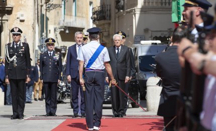 Mattarella a Lecce per la consegna delle Aquile ai piloti addestrati a Galatina, Frosinone e Pratica di mare