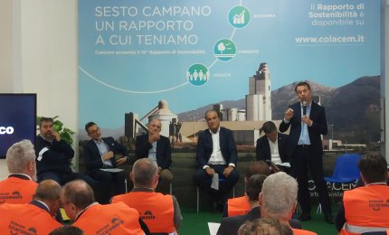 Presentato il XV Rapporto di Sostenibilità Colacem
