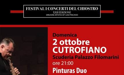 Roberto Ottaviano e Nando di Modugno a Cutrofiano per I Concerti del Chiostro