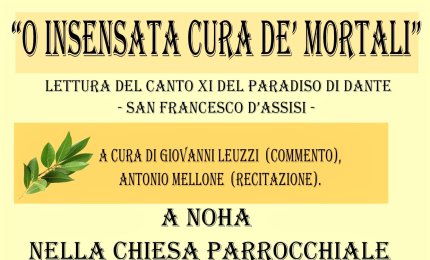 &quot;O insensata cura de' mortali&quot;