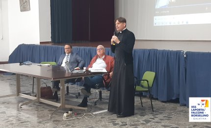 Al Laporta/Falcone e Borsellino di Galatina il Parroco antimafia don Antonio Coluccia