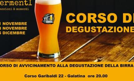 &quot;Le infinite storie dentro al bicchiere: approcci di gusto alla birra artigianale&quot;, un corso a Galatina