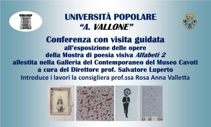 Visita guidata nel Museo “Cavoti”  alla Mostra di poesia visiva Alfabeti 2