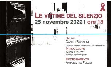 “Le vittime del silenzio”
