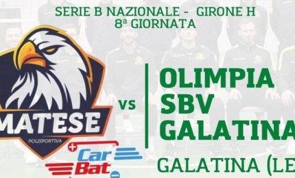 L’Olimpia Sbv Galatina a Piedimonte Matese per vincere