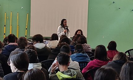 Il Centro Antiviolenza di Galatina con gli studenti della &quot;Giovanni XXIII&quot;