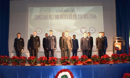 Dall'Aeroporto di Galatina spiccano il volo 13 nuove &quot;Aquile&quot;