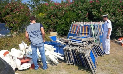 Ritorna 'libera' spiaggia occupata abusivamente a Otranto