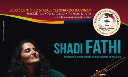 L’artista iraniana Shadi Fathi al da Vinci di Maglie