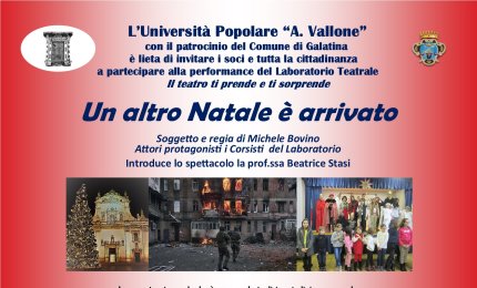 “Un altro Natale è arrivato” all'Università Popolare di Galatina