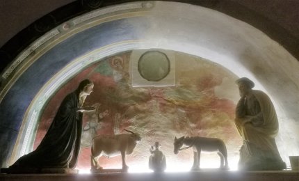 &quot;Certamente a casa si è vegliato stanotte per assistere alla nascita del Bambino&quot;