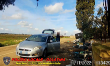 Trentuno sporcaccioni &quot;intrappolati&quot; dalla Polizia Locale di Galatina