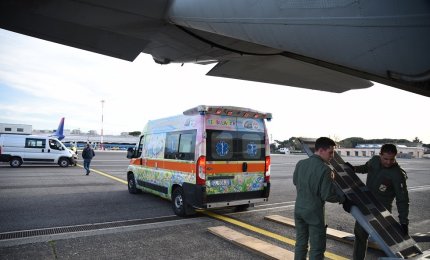 Volo sanitario da Galatina a Ciampino per salvare una neonata in imminente pericolo di vita