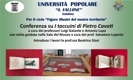 “I Taccuini di Pietro Cavoti” 