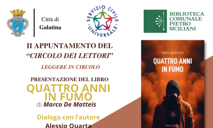 “Quattro anni in fumo” di Marco De Matteis al Circolo dei Lettori 