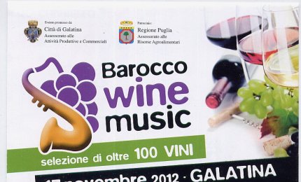 'Barocco Wine Music' il 17 a Galatina