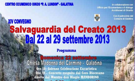 'La famiglia educa alla custodia del creato', il convegno dell'Oikos