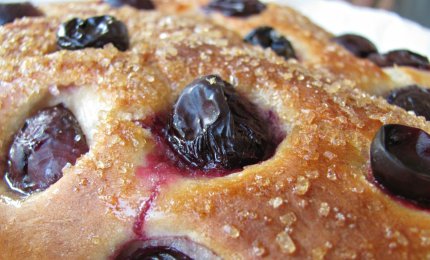 Schiacciata all'uva, ricetta toscana
