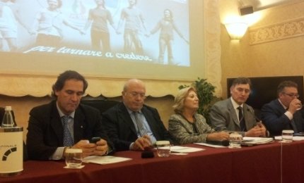 "Pronti ad allearci", Adriana Poli alla presentazione della nuova AN