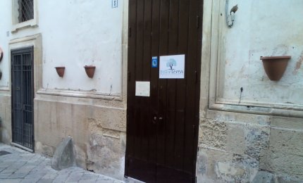 Vandali strappano dal muro le piante in via Robertini