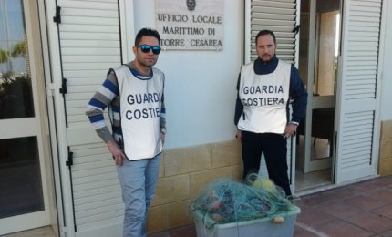 Multati due pescatori dilettanti e un noto ristorante di Santa Cesarea Terme